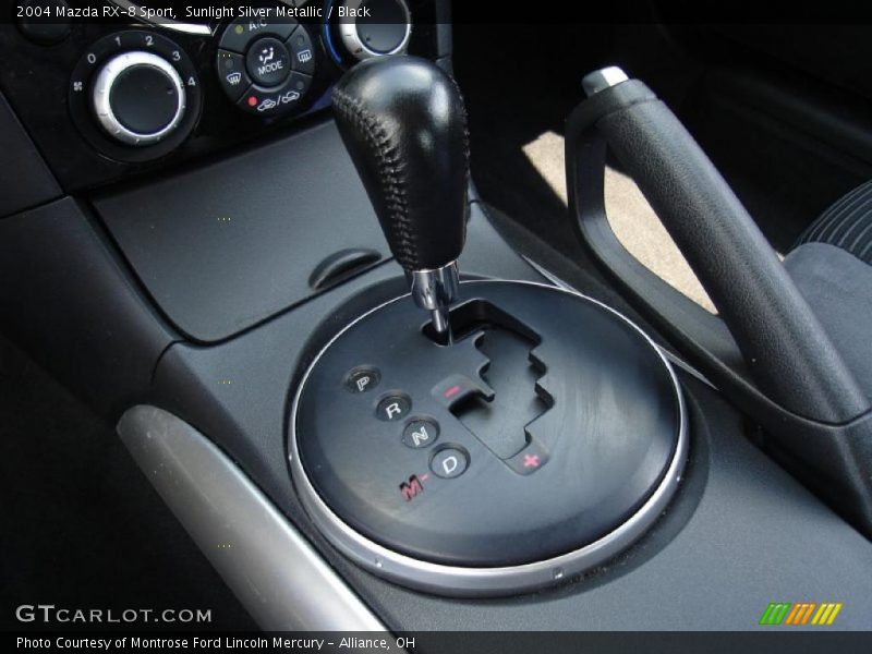 Sunlight Silver Metallic / Black 2004 Mazda RX-8 Sport