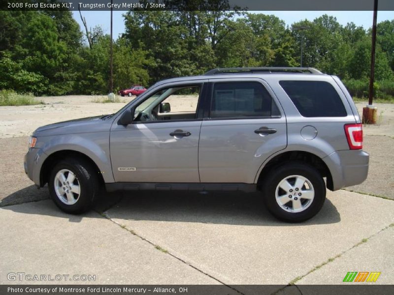 Tungsten Grey Metallic / Stone 2008 Ford Escape XLT