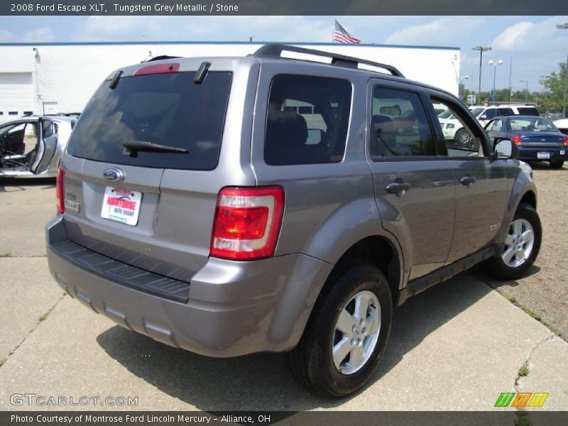 Tungsten Grey Metallic / Stone 2008 Ford Escape XLT
