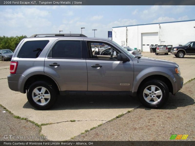 Tungsten Grey Metallic / Stone 2008 Ford Escape XLT
