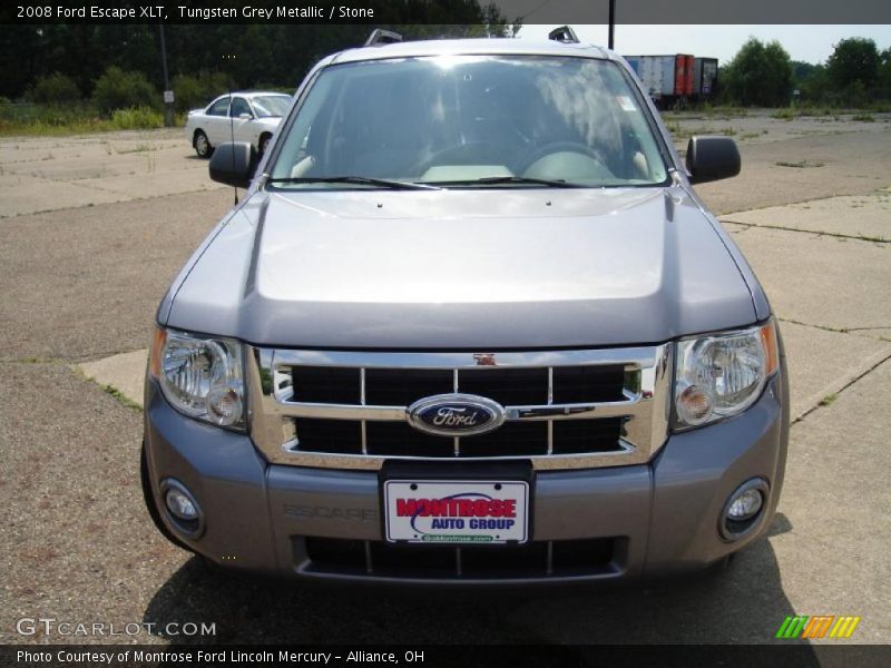 Tungsten Grey Metallic / Stone 2008 Ford Escape XLT