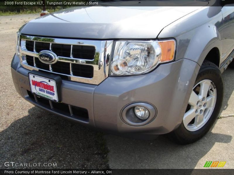 Tungsten Grey Metallic / Stone 2008 Ford Escape XLT
