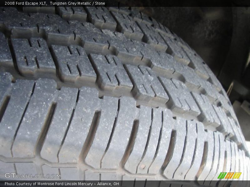 Tungsten Grey Metallic / Stone 2008 Ford Escape XLT