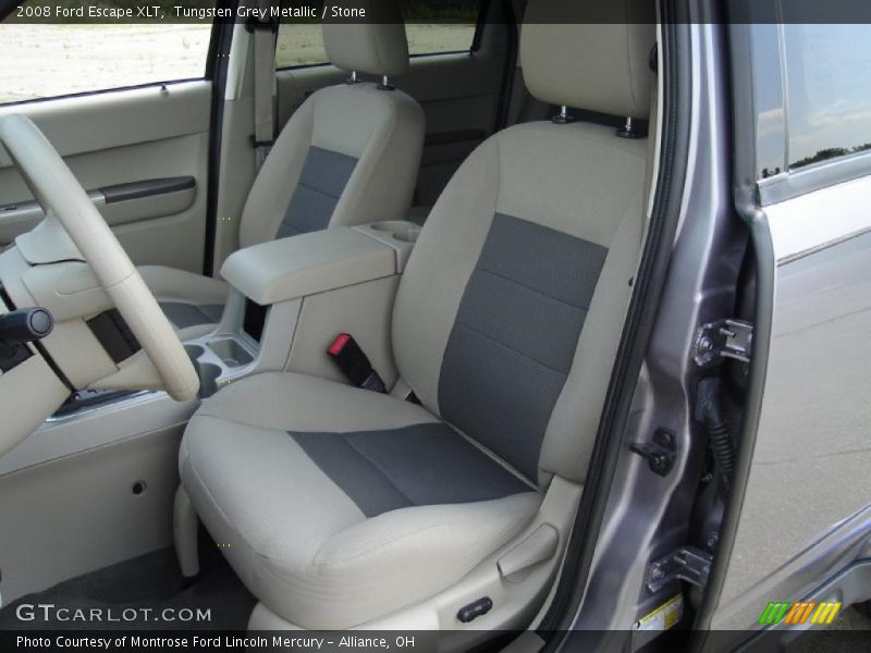 Tungsten Grey Metallic / Stone 2008 Ford Escape XLT