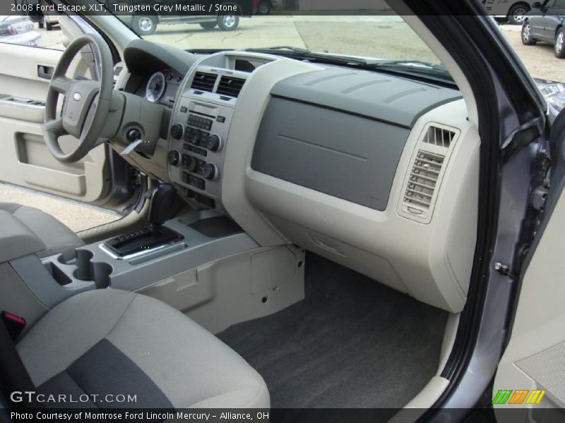 Tungsten Grey Metallic / Stone 2008 Ford Escape XLT