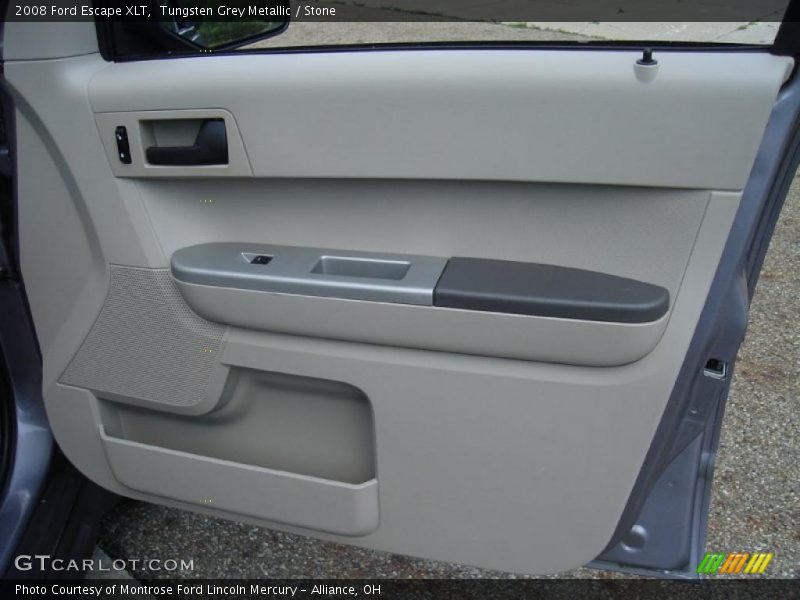 Tungsten Grey Metallic / Stone 2008 Ford Escape XLT