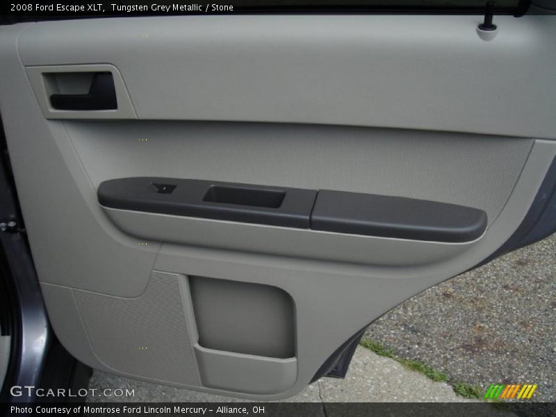 Tungsten Grey Metallic / Stone 2008 Ford Escape XLT