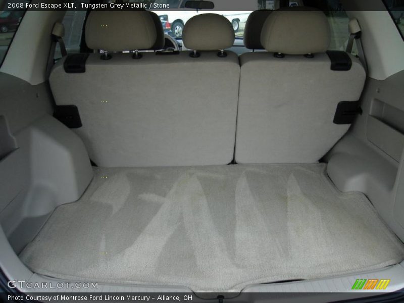 Tungsten Grey Metallic / Stone 2008 Ford Escape XLT