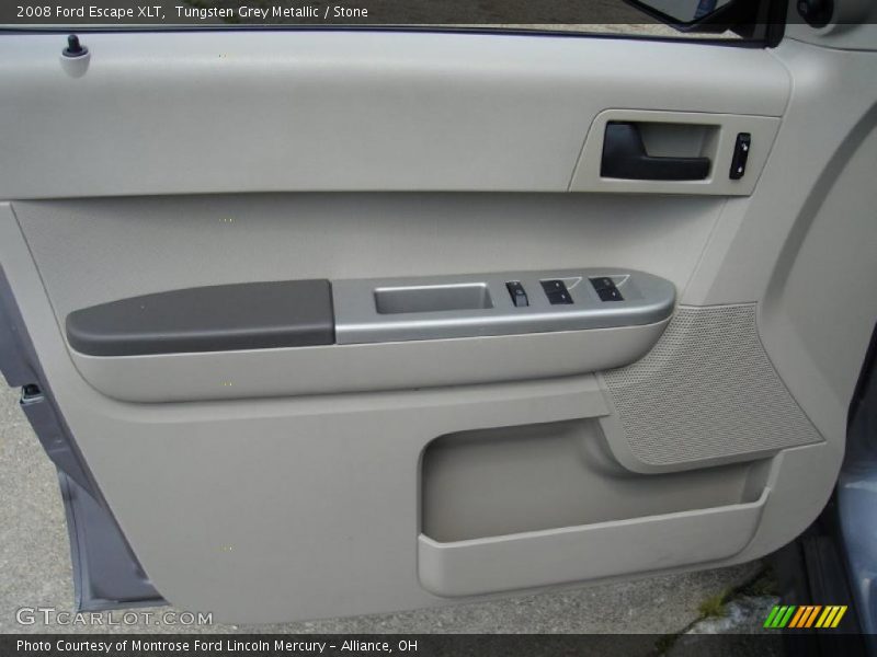 Tungsten Grey Metallic / Stone 2008 Ford Escape XLT