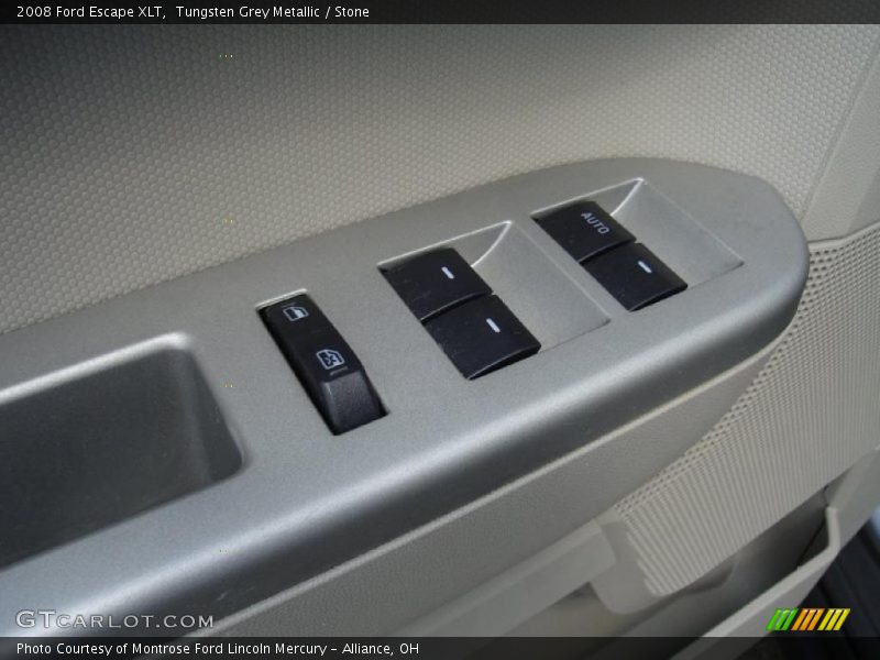 Tungsten Grey Metallic / Stone 2008 Ford Escape XLT