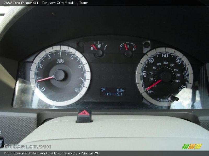 Tungsten Grey Metallic / Stone 2008 Ford Escape XLT