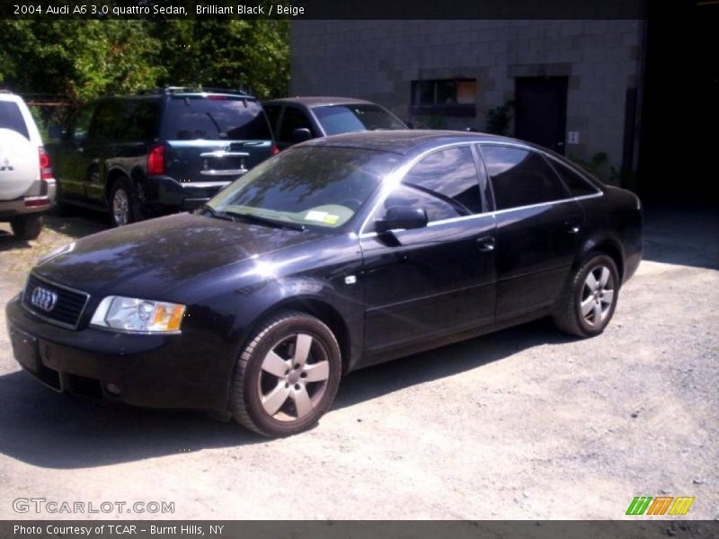 Brilliant Black / Beige 2004 Audi A6 3.0 quattro Sedan