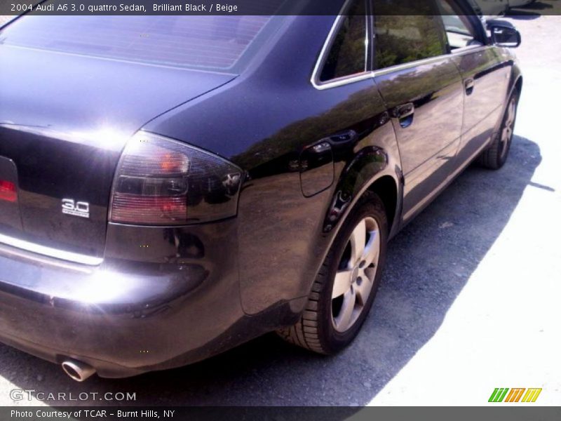 Brilliant Black / Beige 2004 Audi A6 3.0 quattro Sedan