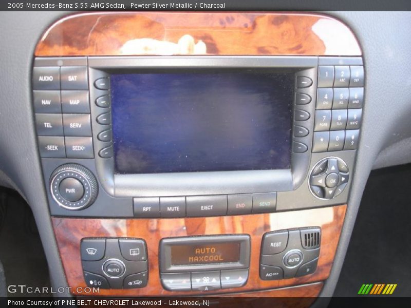 Pewter Silver Metallic / Charcoal 2005 Mercedes-Benz S 55 AMG Sedan