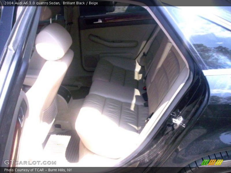 Brilliant Black / Beige 2004 Audi A6 3.0 quattro Sedan