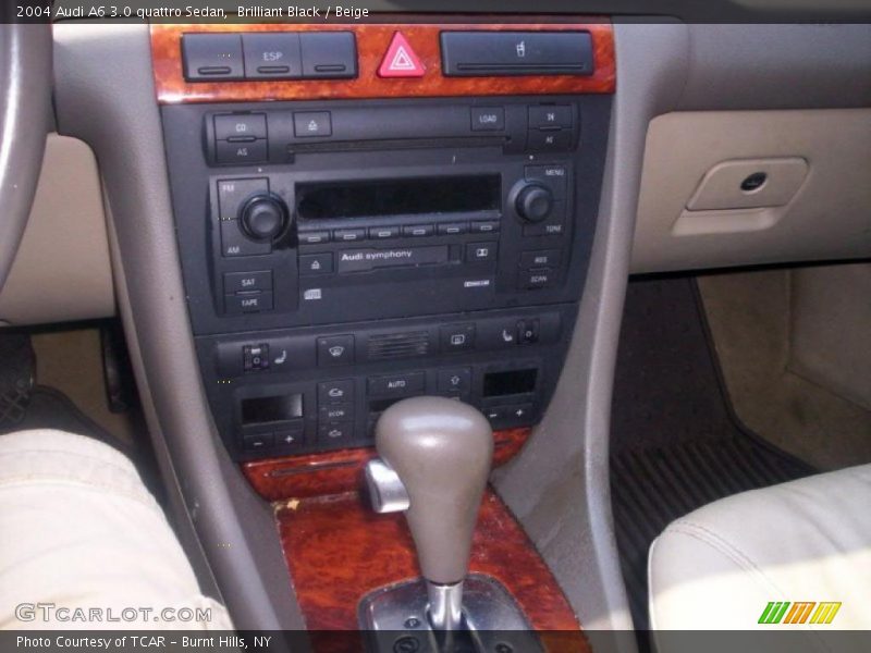 Brilliant Black / Beige 2004 Audi A6 3.0 quattro Sedan