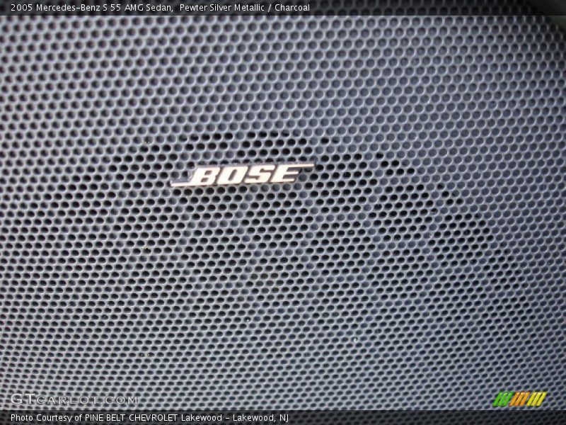 Pewter Silver Metallic / Charcoal 2005 Mercedes-Benz S 55 AMG Sedan