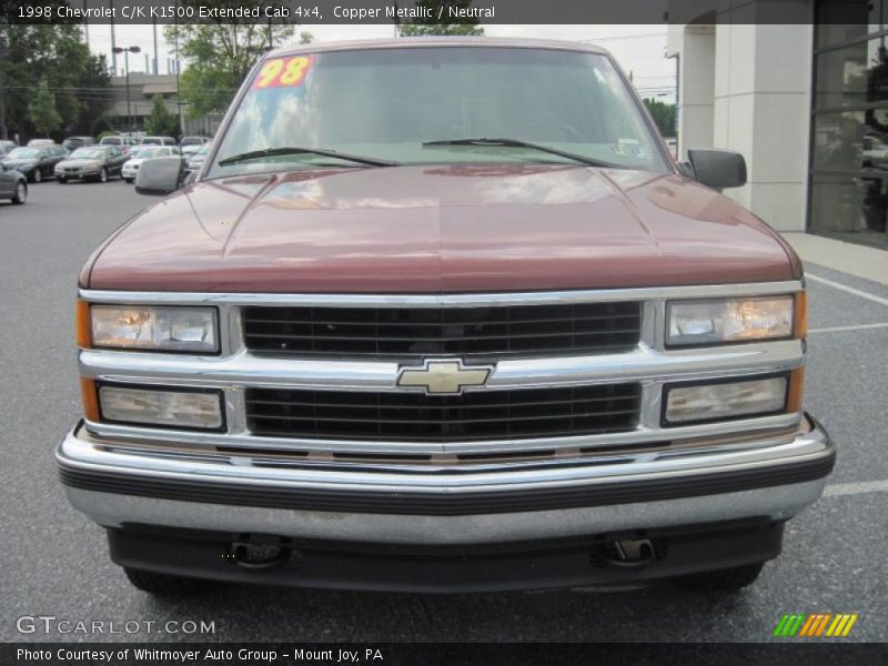Copper Metallic / Neutral 1998 Chevrolet C/K K1500 Extended Cab 4x4