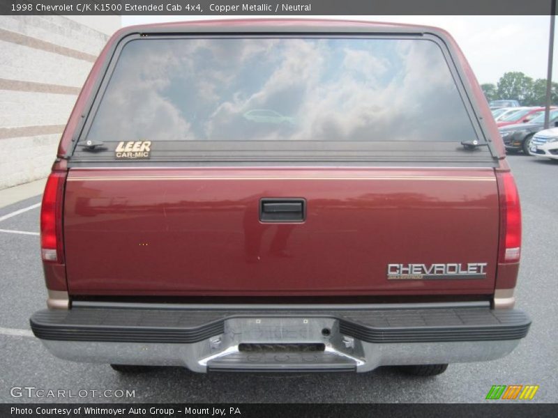 Copper Metallic / Neutral 1998 Chevrolet C/K K1500 Extended Cab 4x4