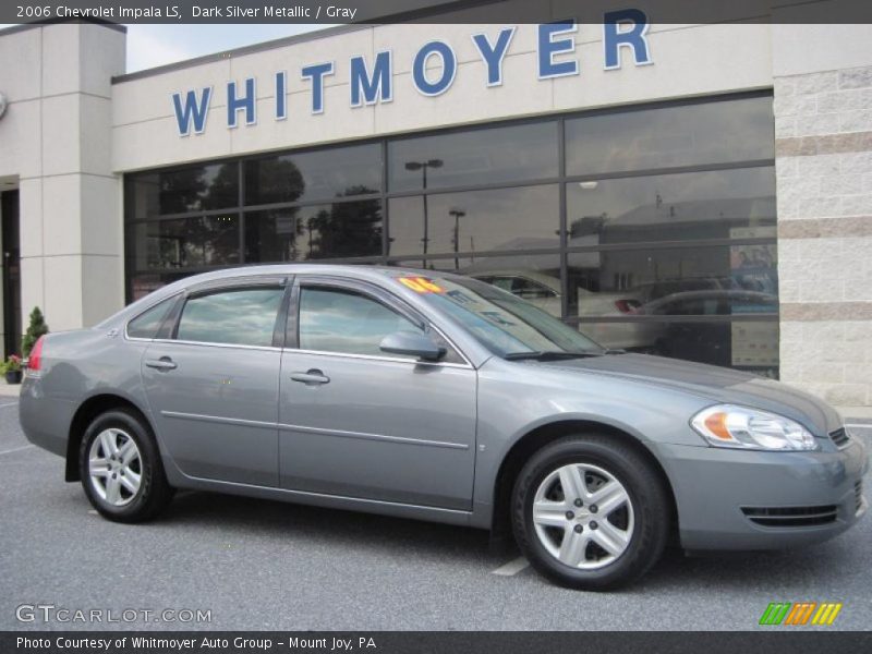 Dark Silver Metallic / Gray 2006 Chevrolet Impala LS