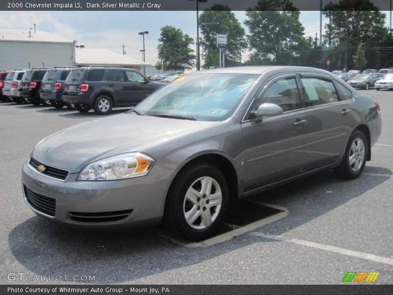 Dark Silver Metallic / Gray 2006 Chevrolet Impala LS