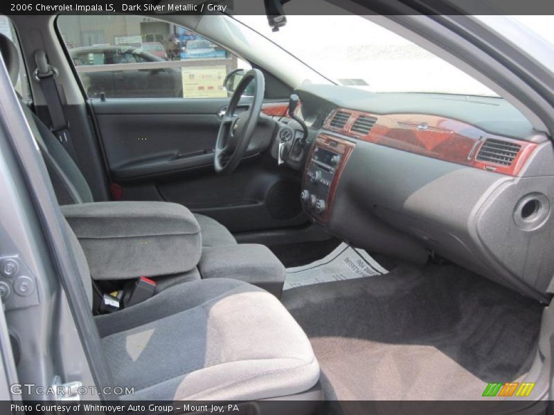 Dark Silver Metallic / Gray 2006 Chevrolet Impala LS