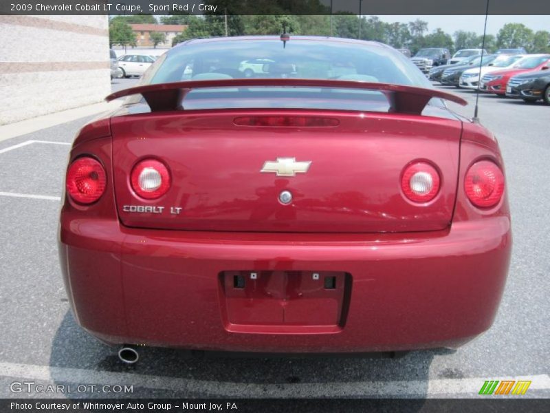 Sport Red / Gray 2009 Chevrolet Cobalt LT Coupe