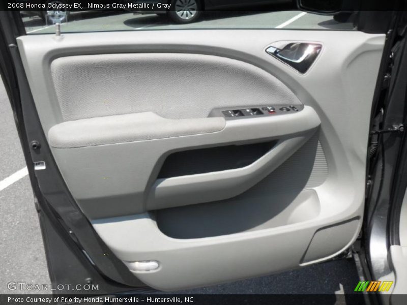Nimbus Gray Metallic / Gray 2008 Honda Odyssey EX