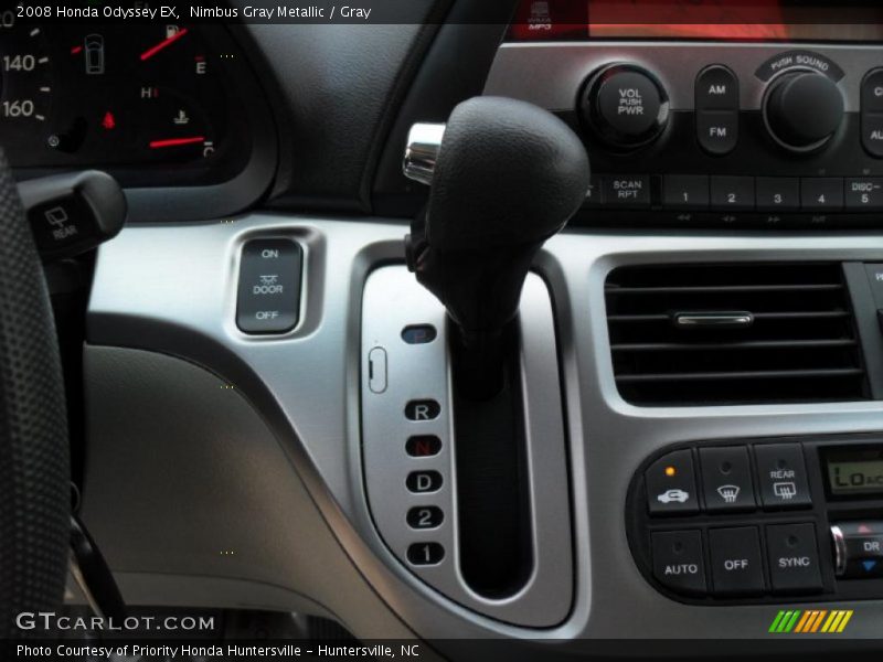 Nimbus Gray Metallic / Gray 2008 Honda Odyssey EX