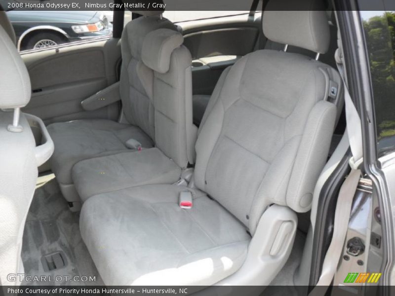 Nimbus Gray Metallic / Gray 2008 Honda Odyssey EX