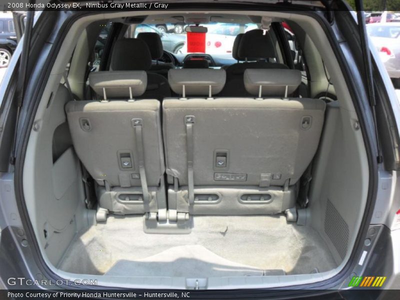 Nimbus Gray Metallic / Gray 2008 Honda Odyssey EX