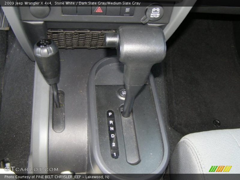 Stone White / Dark Slate Gray/Medium Slate Gray 2009 Jeep Wrangler X 4x4