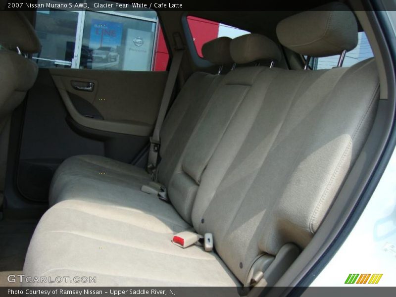 Glacier Pearl White / Cafe Latte 2007 Nissan Murano S AWD