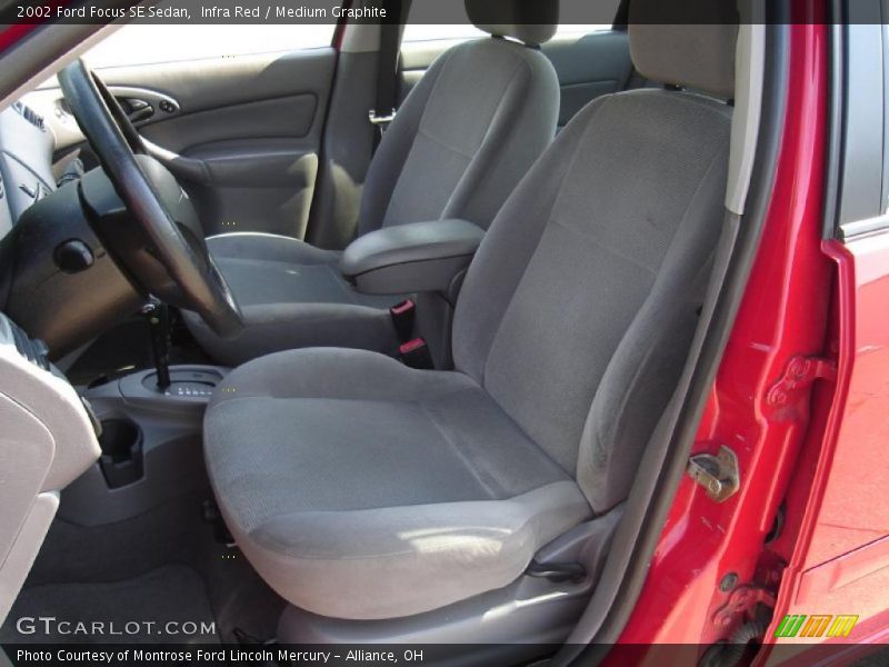Infra Red / Medium Graphite 2002 Ford Focus SE Sedan