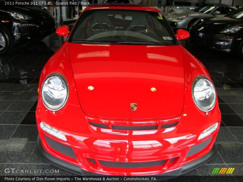 Guards Red / Black 2011 Porsche 911 GT3 RS