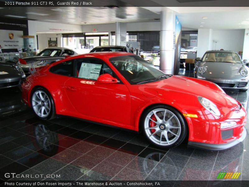 Guards Red / Black 2011 Porsche 911 GT3 RS