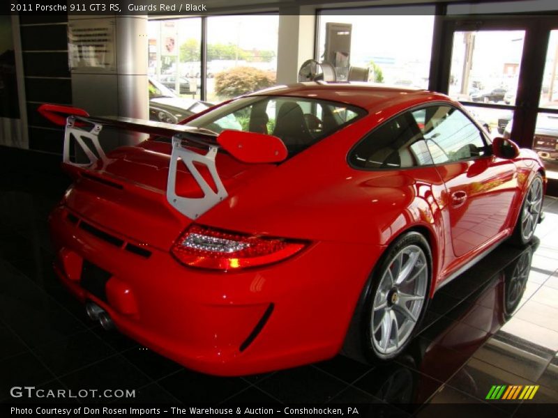 Guards Red / Black 2011 Porsche 911 GT3 RS