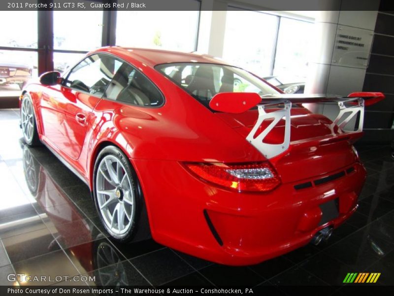 Guards Red / Black 2011 Porsche 911 GT3 RS