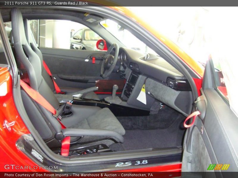 Guards Red / Black 2011 Porsche 911 GT3 RS