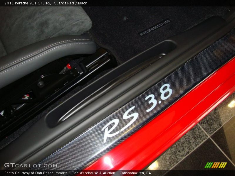Guards Red / Black 2011 Porsche 911 GT3 RS
