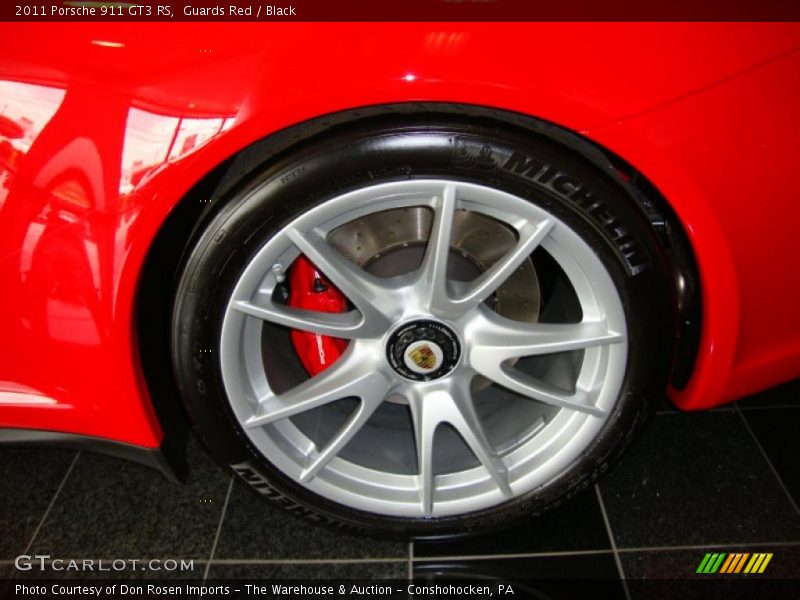 Guards Red / Black 2011 Porsche 911 GT3 RS