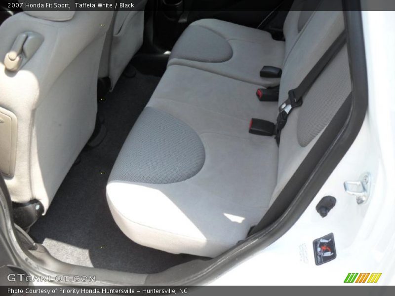 Taffeta White / Black 2007 Honda Fit Sport