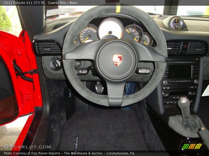 Guards Red / Black 2011 Porsche 911 GT3 RS