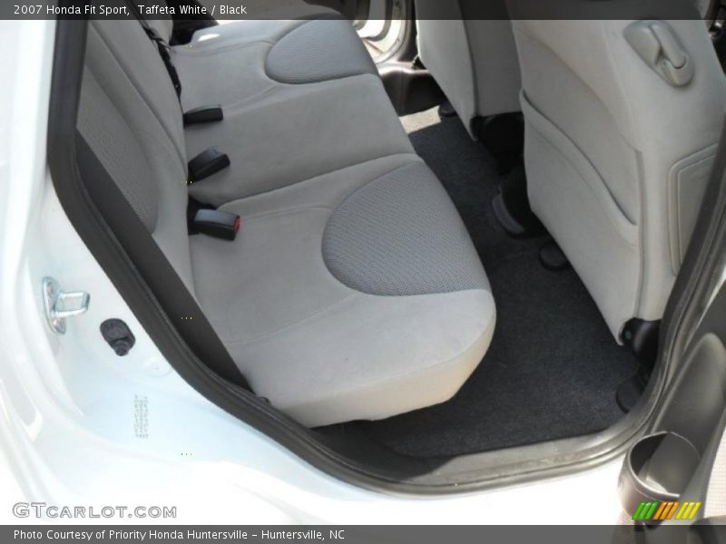 Taffeta White / Black 2007 Honda Fit Sport
