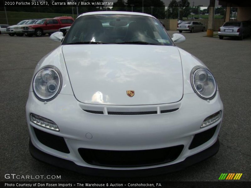 Carrara White / Black w/Alcantara 2010 Porsche 911 GT3