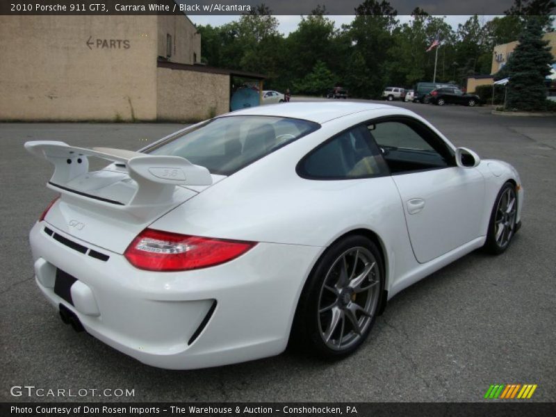 Carrara White / Black w/Alcantara 2010 Porsche 911 GT3
