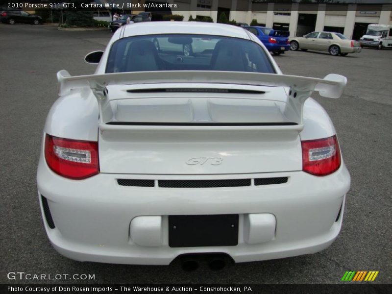 Carrara White / Black w/Alcantara 2010 Porsche 911 GT3