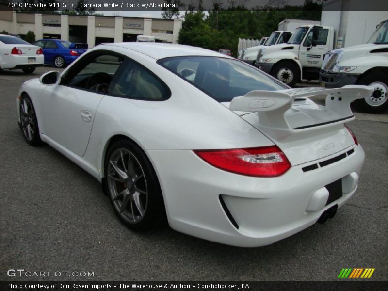 Carrara White / Black w/Alcantara 2010 Porsche 911 GT3