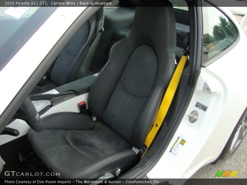 Carrara White / Black w/Alcantara 2010 Porsche 911 GT3