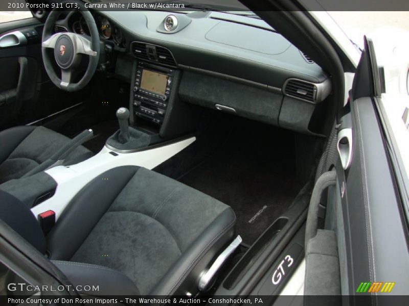 Carrara White / Black w/Alcantara 2010 Porsche 911 GT3